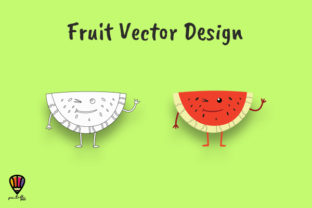 Download Cartoon Watermelon Vector Illustration - Premium Resources